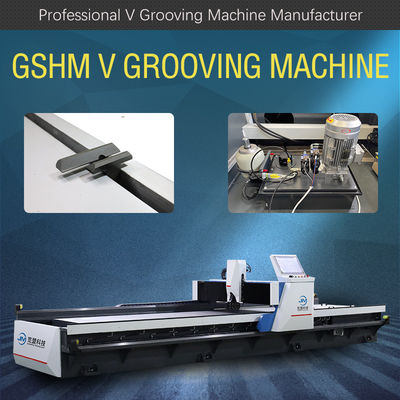 品質  Hydraulic V Cutting Machine For Shower Room Frames High Speed V Grooving Machine 工場