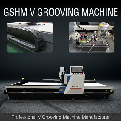 薄板金CNC Vの打抜き機のステンレス鋼のための4000mmの溝を作る機械